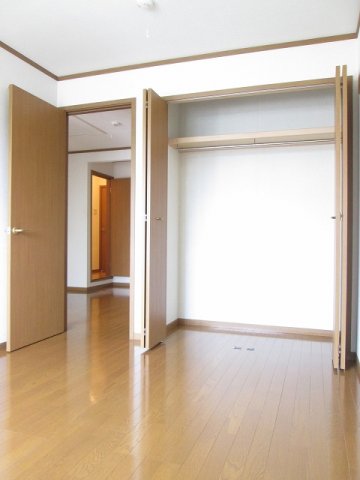 収納　たっぷりとした収納スペースです