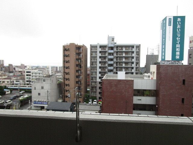 眺望　7階バルコニーからの眺望です