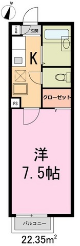 レクレドールの間取り写真