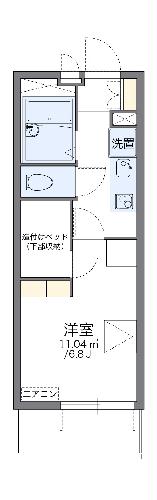 レオパレスプレミエ エトワールの間取り写真