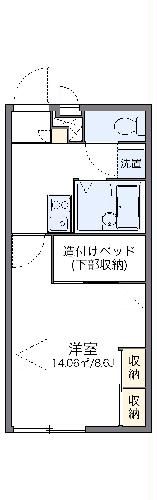 レオパレスB&Tの間取り写真