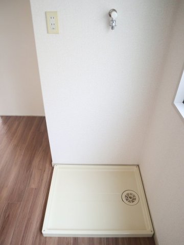その他　室内洗濯機置場です