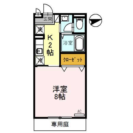 セピアコートの間取り写真
