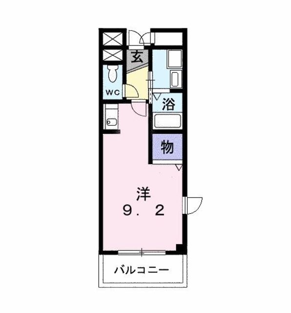 小田急小田原線 本厚木駅 徒歩18分 3階建 築21年の間取り写真