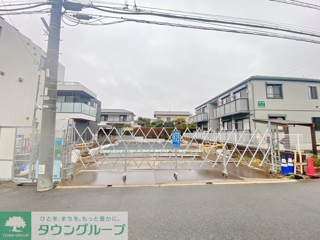 駐車場　眺望
