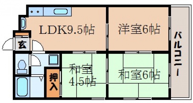 カーサカニハラ_間取り_0