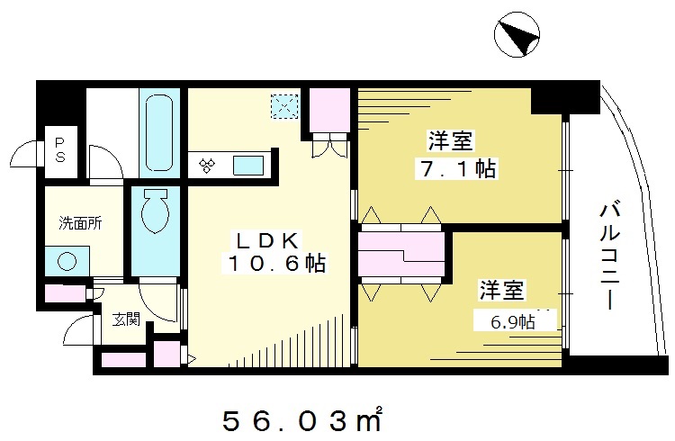 Fullauze(フラウズ）の間取り