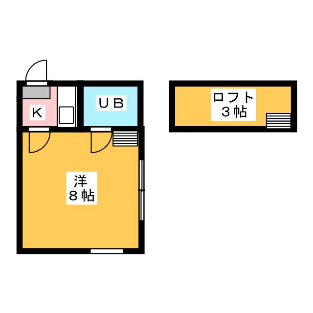 アーバンステーツ古庄の間取り