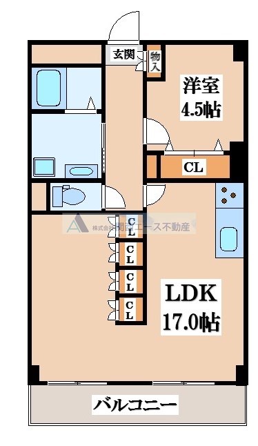 若草ハイツの間取り