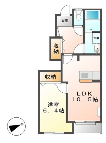 三重県伊勢市小俣町元町（アパート）の賃貸物件の間取り