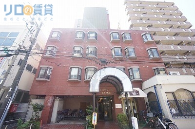 大阪市生野区鶴橋のマンションの建物外観