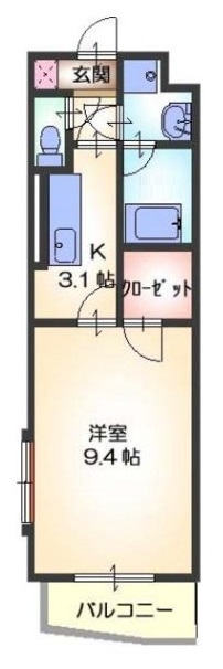 【クレインアヴェニューの間取り】