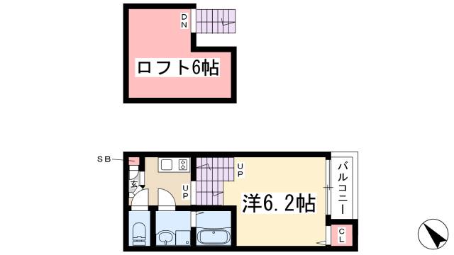 ハーモニーテラス野並IIの間取り