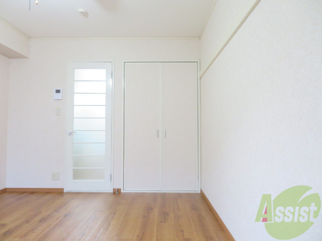 収納　クローゼットがありました。お洋服や荷物はここへ