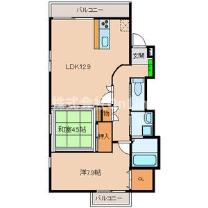 Forest 南植松の間取り