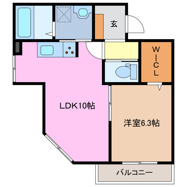 ジェラートの間取り