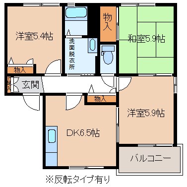 ディアス小泉の間取り