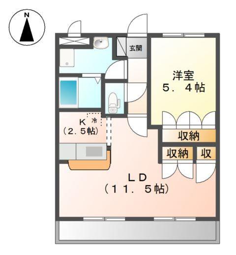 サクラＧ・Ｍハイツの間取り