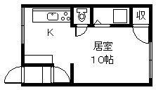 ハイツ栄の間取り