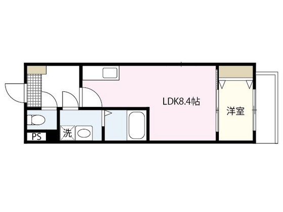 セブンプロート舟入幸町の間取り