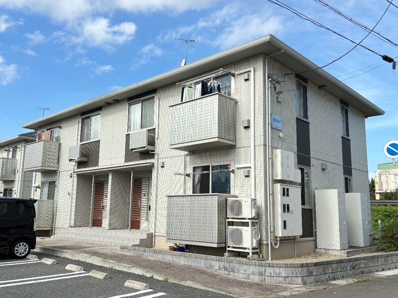 【クレアコート　Ｂの建物外観】