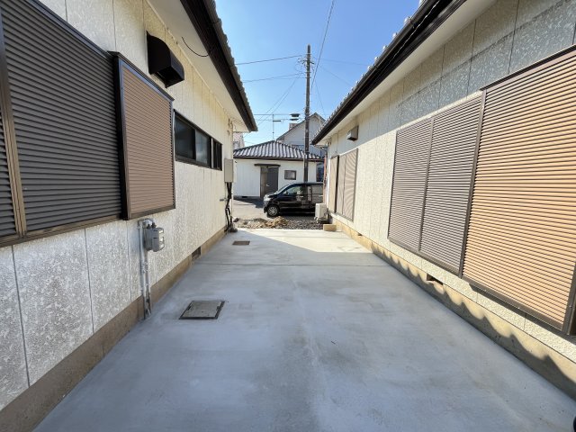 【志田住宅の駐車場】