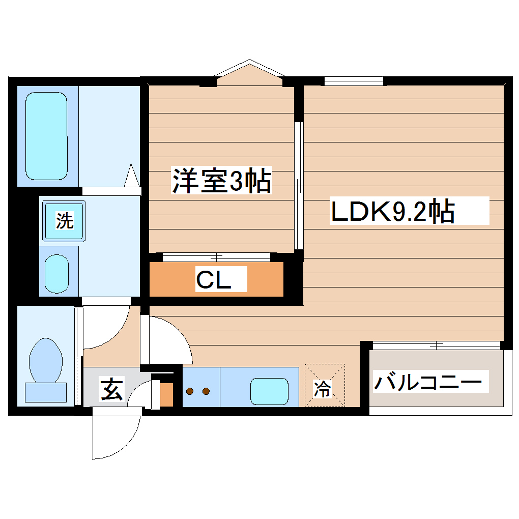 REGALEST荒井Iの間取り