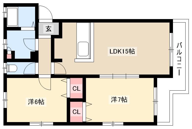 PARC大山 NORTHの間取り