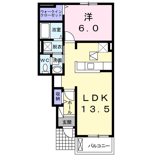 ロワンテール　IIの間取り