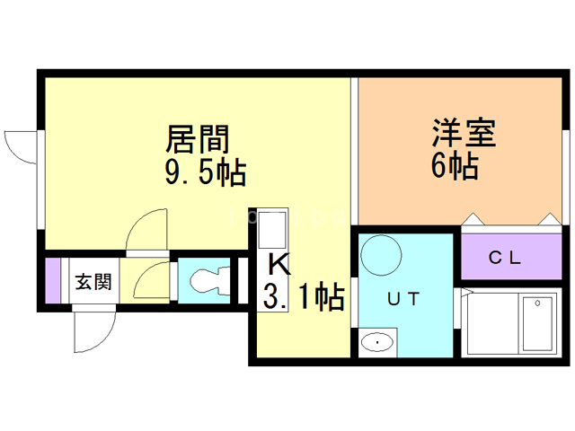 Crulideの間取り