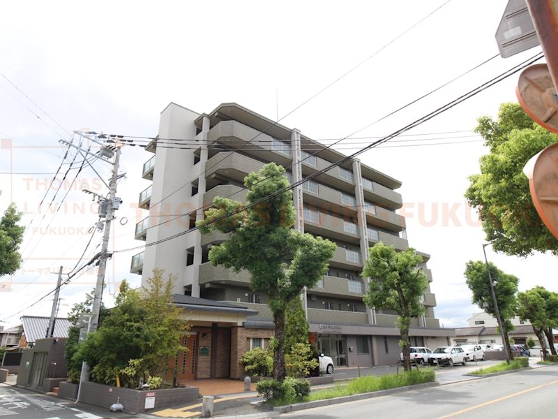 太宰府市観世音寺のマンションの建物外観