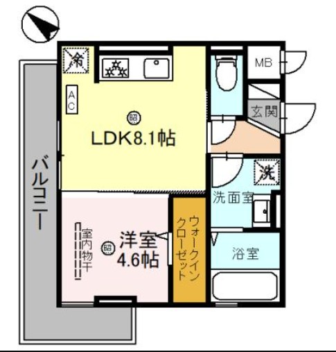 サニーグリーンの間取り