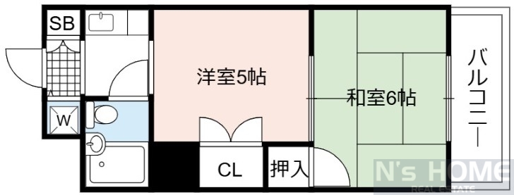 サンシャイン88の間取り