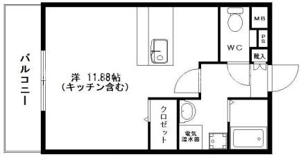 グランストーク桜の間取り