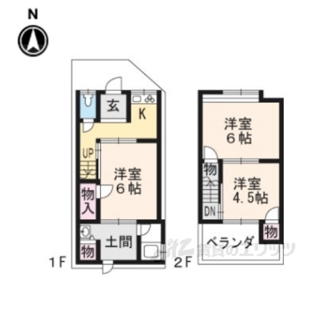 【京都市伏見区横大路三栖大黒町のその他の間取り】