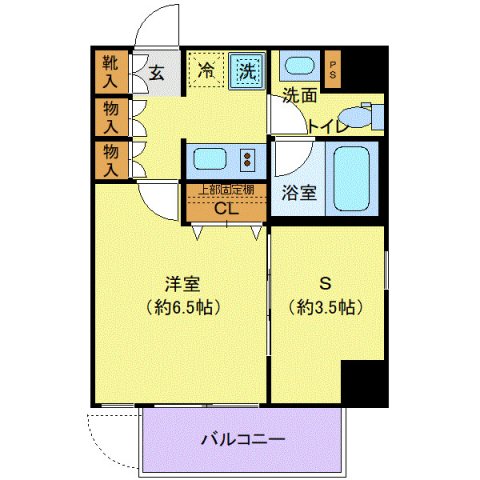 ディアレイシャス南砂町の間取り