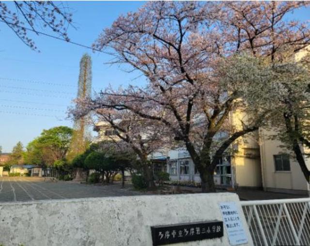 小学校　多摩市立多摩第三小学校（小学校）まで1190m