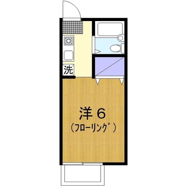 コーポラス23B_間取り_0