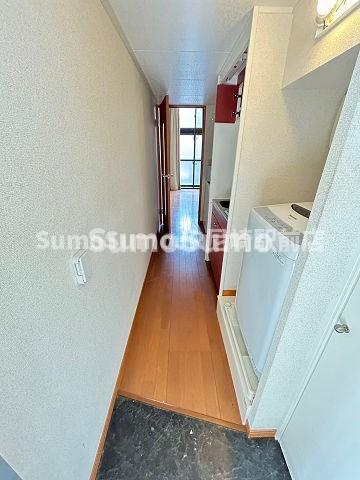 玄関　収納もある玄関です