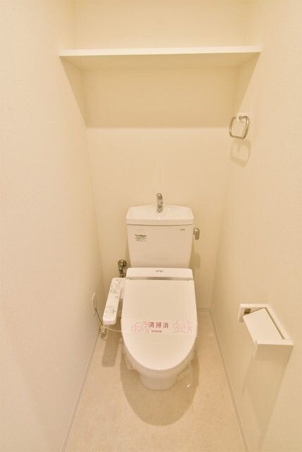 トイレ　ゆったりとした空間のトイレ