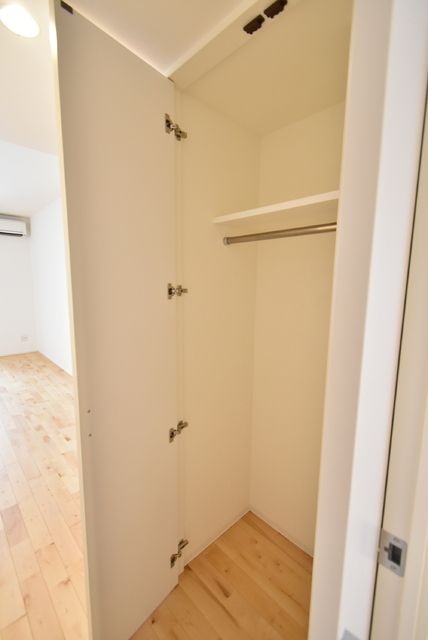 収納　室内洗濯機置場