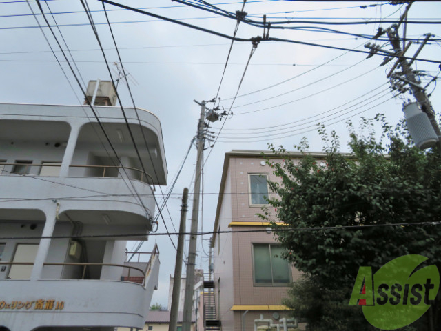 眺望　眺望はこちら。静かな住宅街という印象を受けました。
