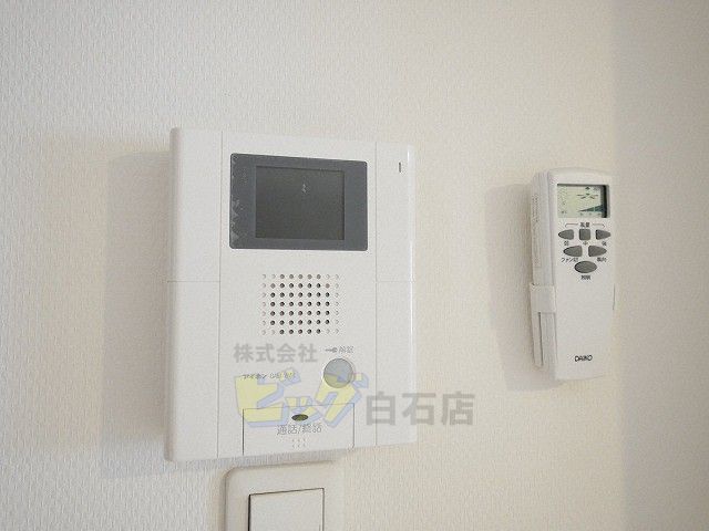 セキュリティ　モニター付きインターホン完備しています♪