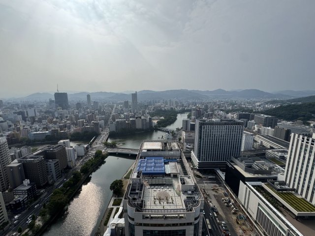 眺望　バルコニーからの景色