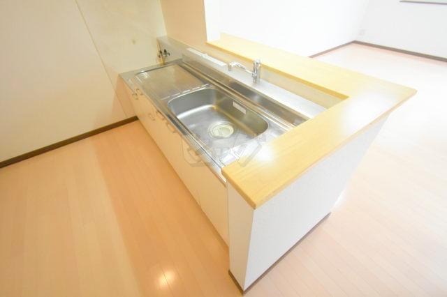キッチン　使い勝手の良さそうなキッチンです♪
