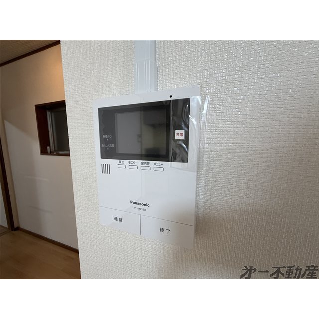 セキュリティ　モニター付きインターホン