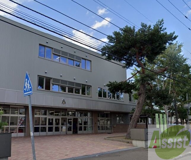 中学校　札幌市立東白石中学校（中学校）まで345m