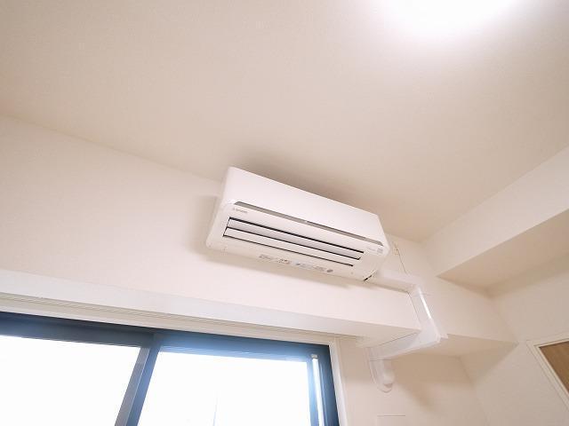 その他設備　エアコンも完備。