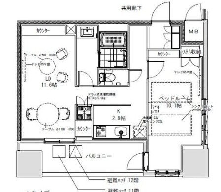 S-RESIDENCE千種belvia TOWERの間取り写真