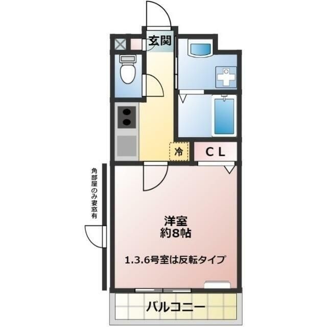 シャロン大宮の間取り写真